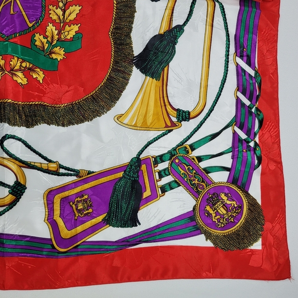 Silk Mardi Gras Scarf - Picture 8 of 13